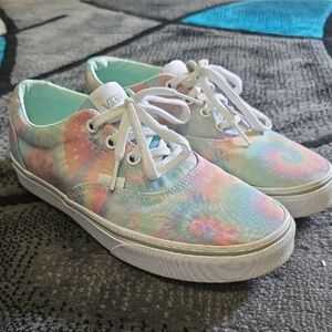 Vans Womens Sz 8 Tie-Dye Sneakers Skate Shoes